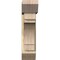 Ekena Millwork Merced Slat Rough Sawn Bracket w/ Offset Brace, Douglas Fir, 8"W x 28"D x 32"H BKT0806X28X32MRC06RDF - alternate 4